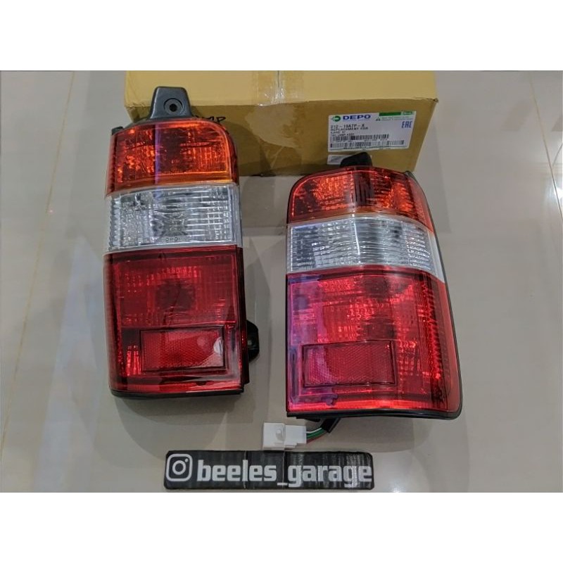 Stoplamp Kristal Kijang Kapsul 97-04 Smoke Orange