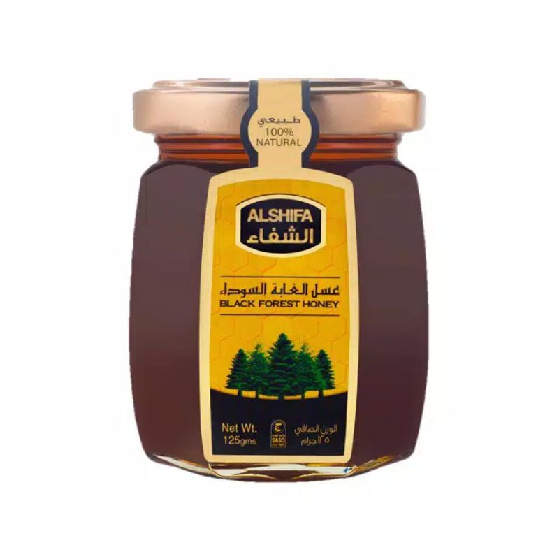 Al Shifa Black Forest Honey 125g / Madu Hitam Al Shifa Original
