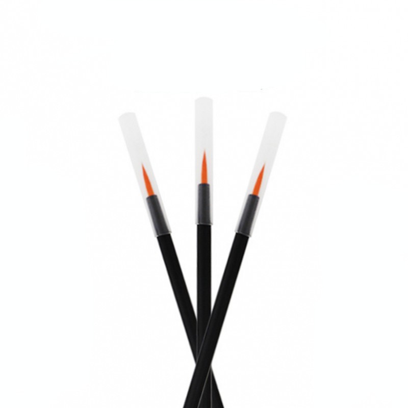 Eyebrow Eyelash Extension Brush /Eyeliner Makeup Brushes With Covers / Beauty Makeup Tools Wand Applicator For Make Up, Nails