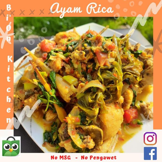 

PROMO Ayam Rica Rica - Ayam Woku 1 ekor isi 8 potong MURAH