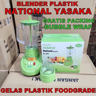 BLENDER PLASTIK YASAKA NATIONAL QUALITY, BLENDER TABUNG PLASTIK FOODGRADE 100% BAHAN PREMIUM