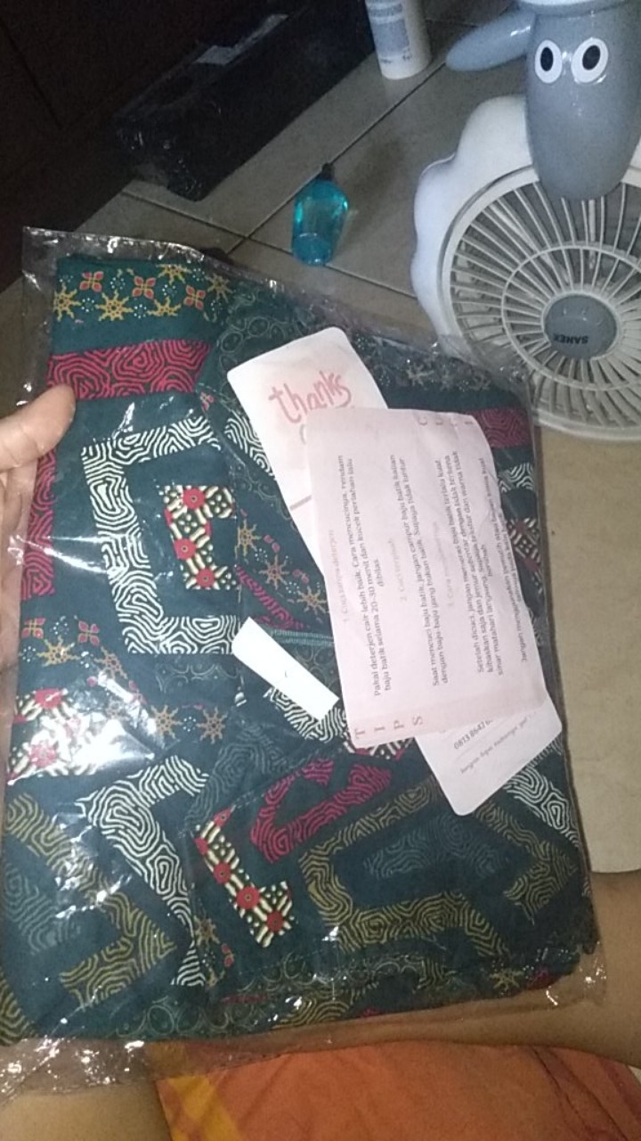 Blouse 923 Tm# Blouse Batik Sabrina  Bahan Katun Stretchy