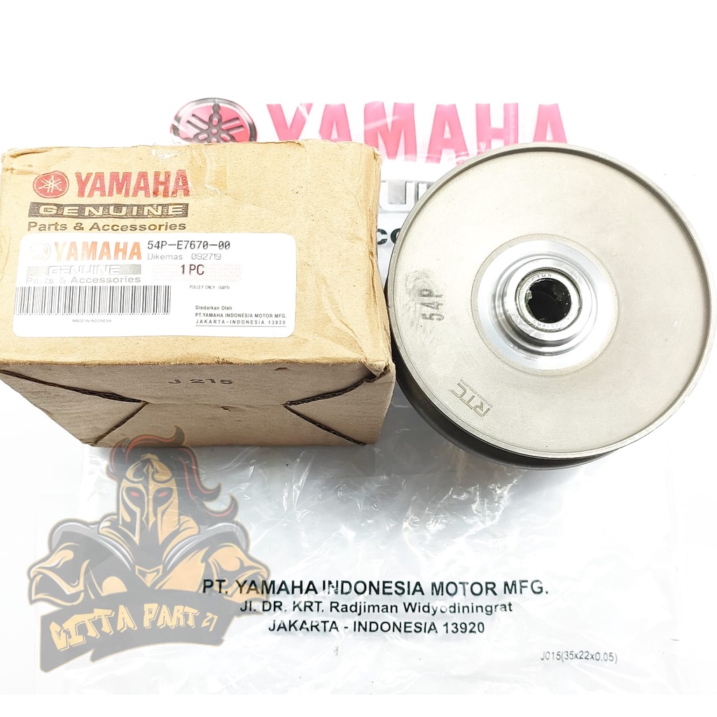 PULLY ONLY YAMAHA 54P KUALITAS ORIGINAL YAMAHA YGP MIO J MIO GT SOUL GT 115 FINO 115 X RIDE 115 MIO