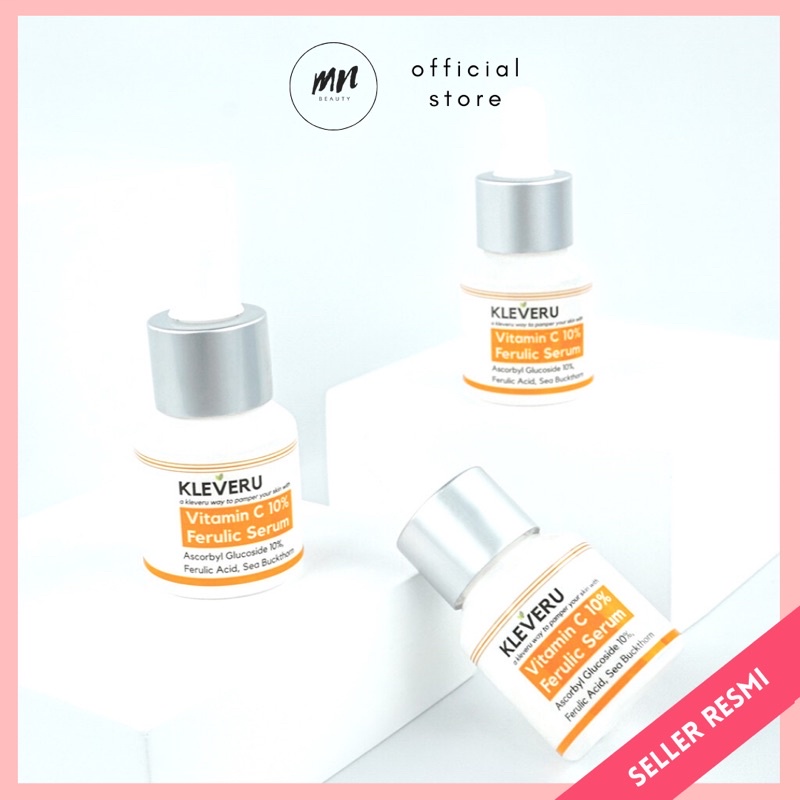 [BPOM] KLEVERU Vit C 10% Ferulic Serum 15ml