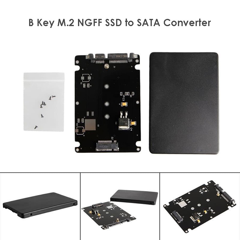 Enclosure Casing M2 M.2 NGFF to SATA 2.5&quot; 3.0 Adapter