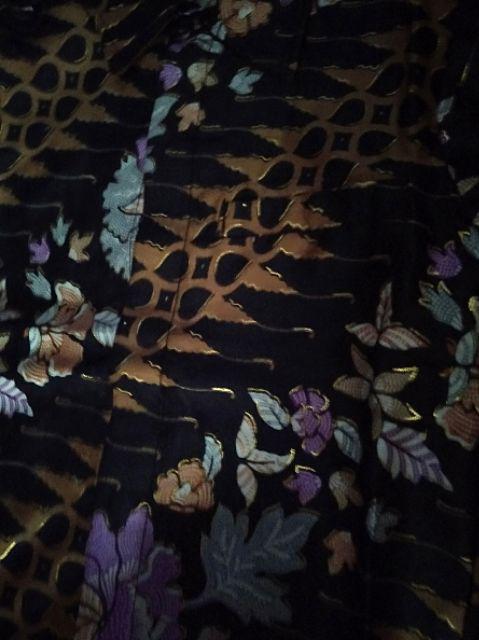 Kemeja/hem/batik Anak Lengan Pendek Kembang Sepatu