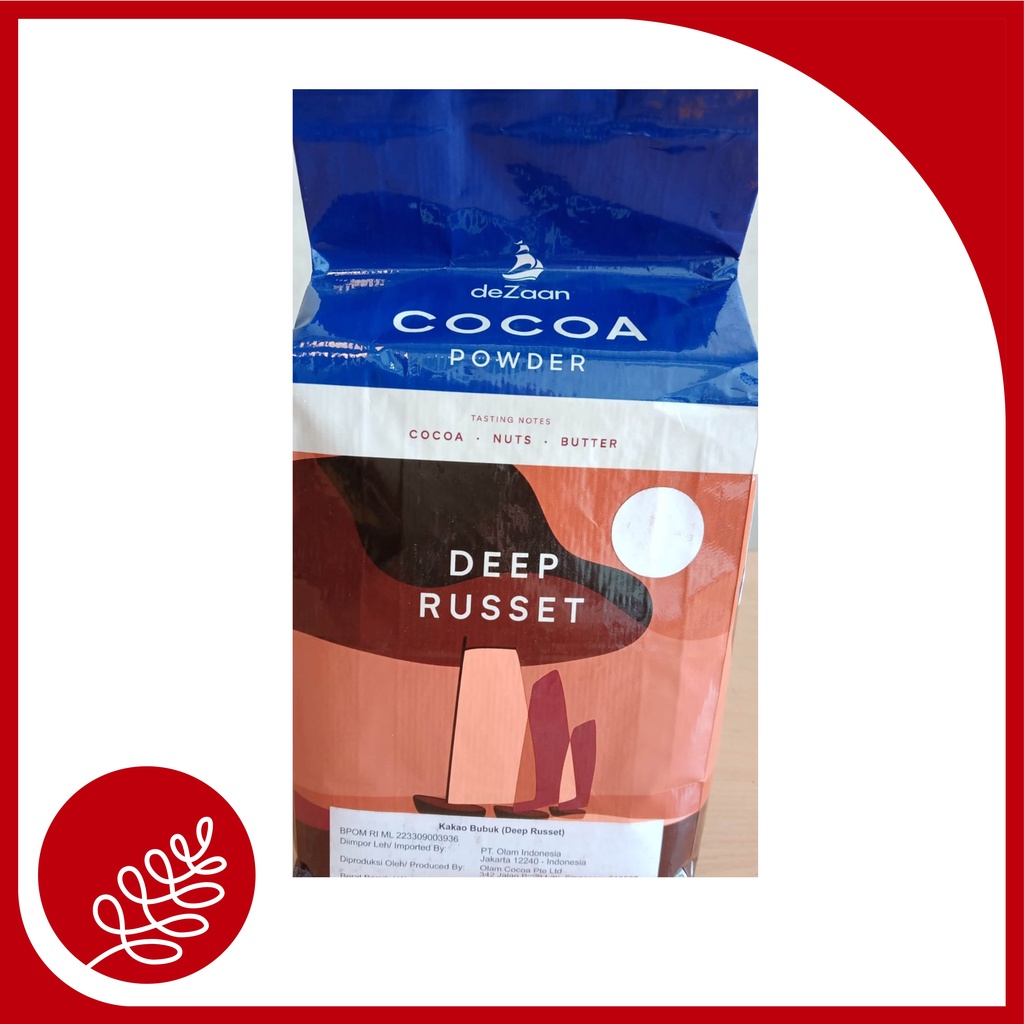 DEEZAN COCOA POWDER DEEP RUSSET/COKLAT BUBUK/MAKANAN/MINUMAN