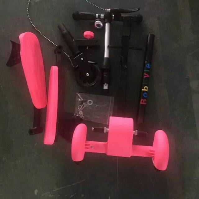 Skuter otoped 2 pedal injakan besi