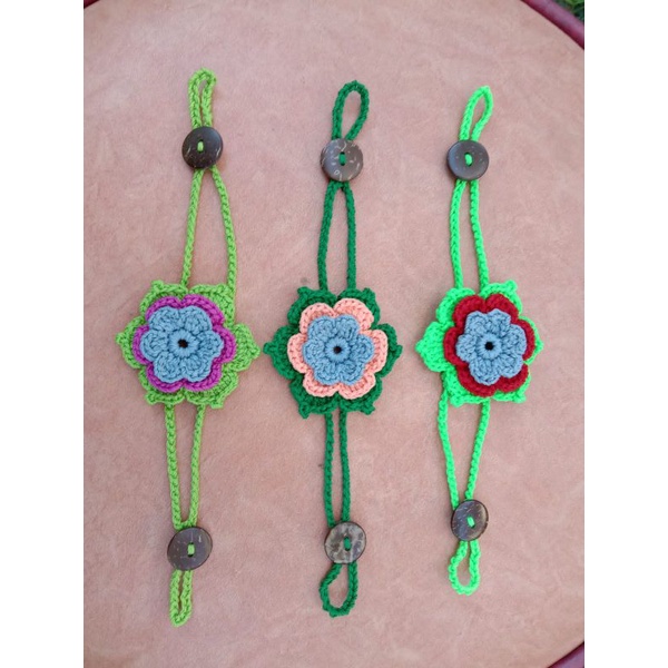 pengait masker rajut/konektor masker rajut