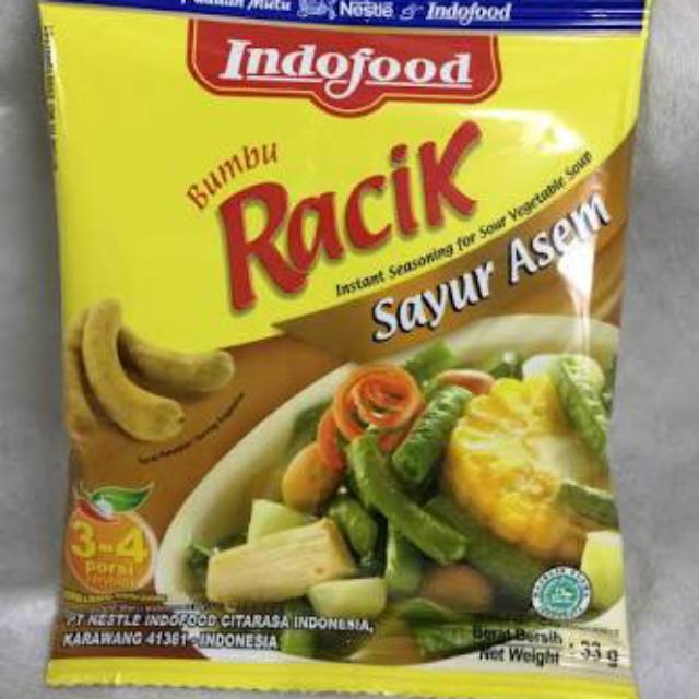 

Bumbu Racik Sayur Asam