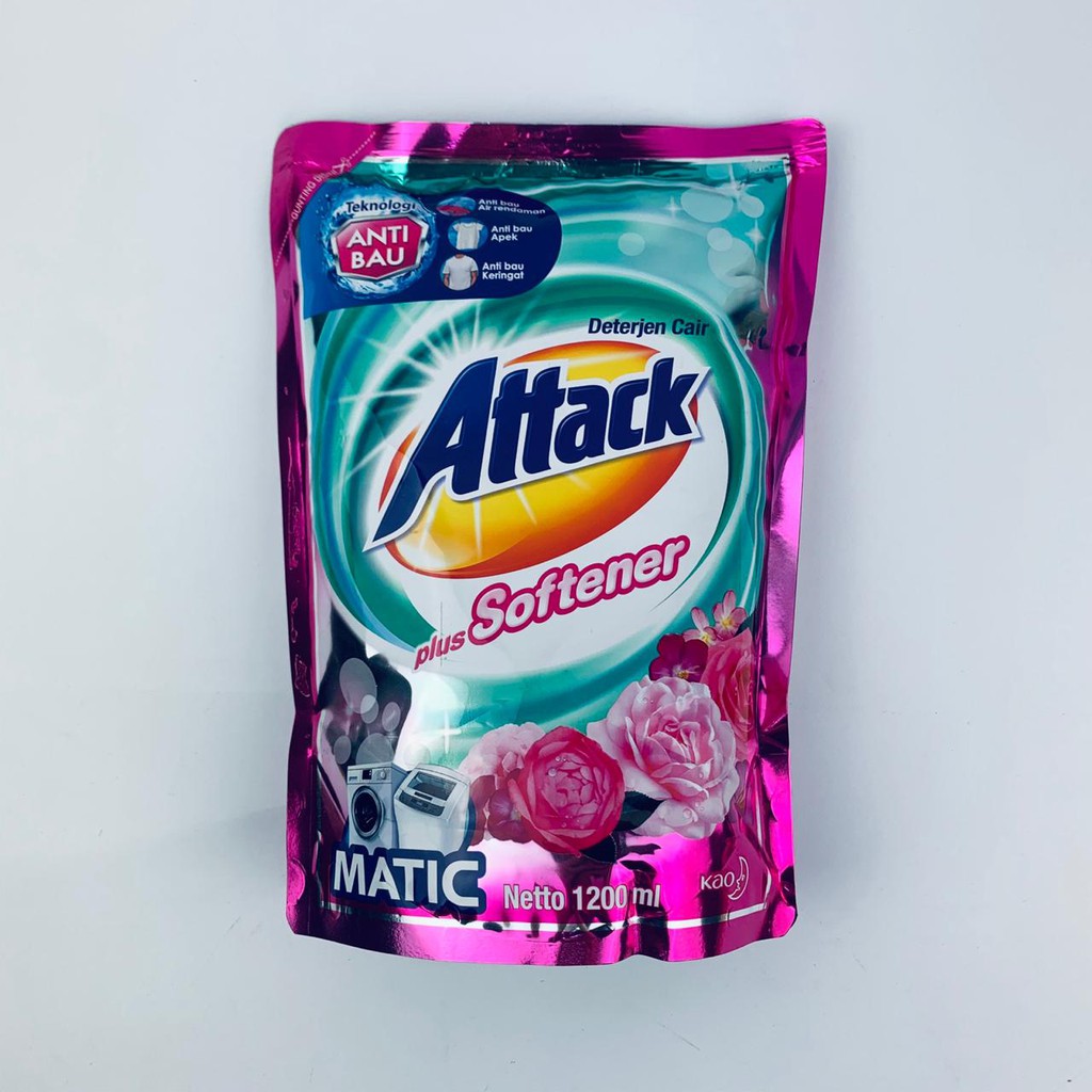 Attack / Diterjen cair / Softener / Matic / 1200ml