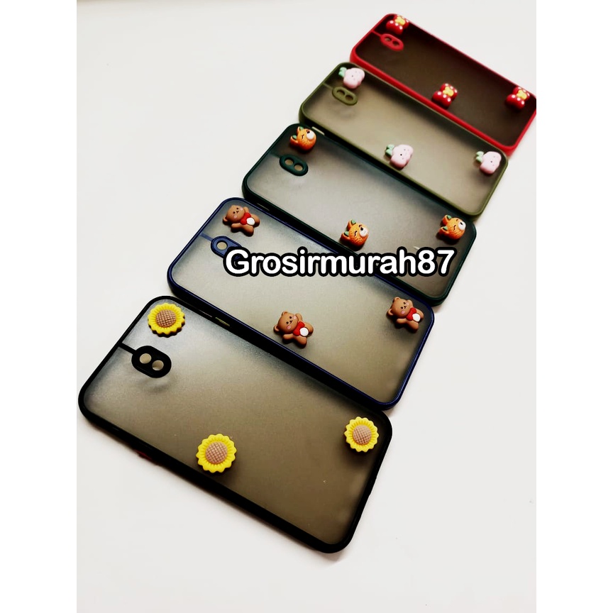 candy macaron softcase case tebal kondom hp Samsung J7 Pro Pink maroon kuning hitam navy