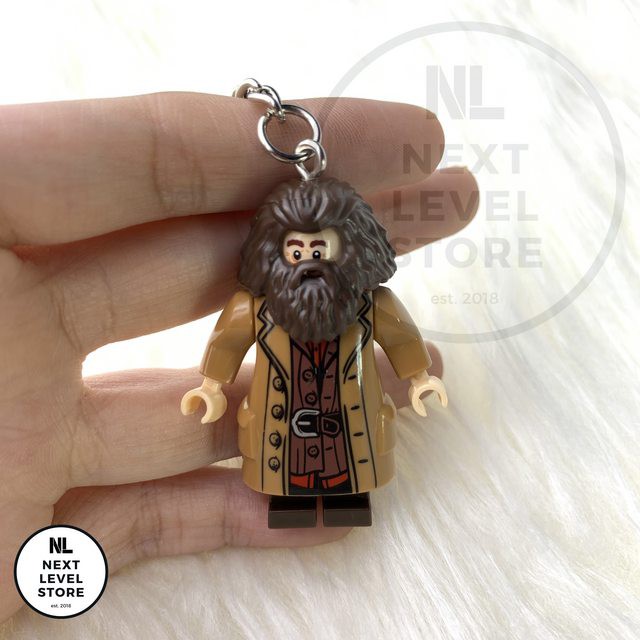 Gantungan Kunci LEGO Minifigure HAGRID - Harry Potter PREMIUM