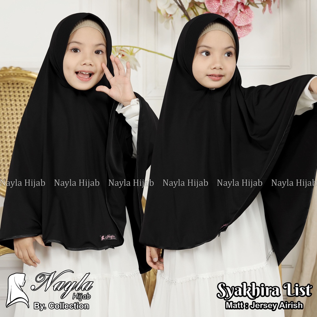 Jilbab Instan Anak Syakhira LIst By Nayla Hijab Kerudung Anak Instan Jersey Airis Nayla Hijab