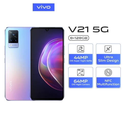 Vivo V21 5G | 4G Ram 8/128GB | Ram 8/256GB (SECOND)