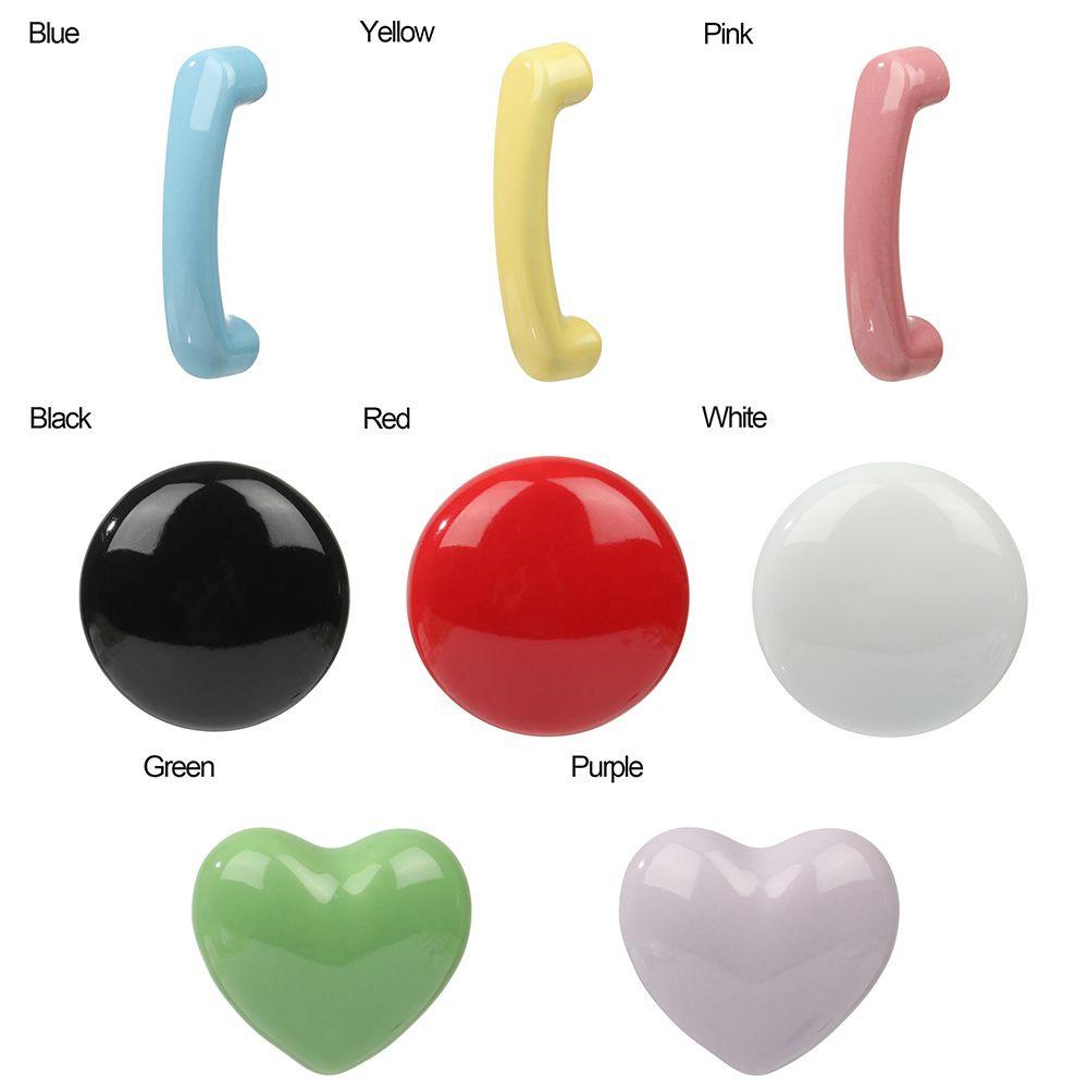 Wonder Ceramics Pull Handle Pegangan Lemari Warna Warni Tarikan Lemari Laci