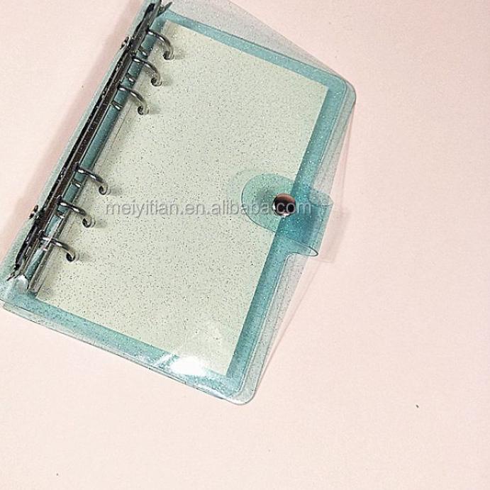 

HOT SALE|LR26|{READY} LC A6 Binder GLITTER Transparan Shiny Blink COVER ONLY