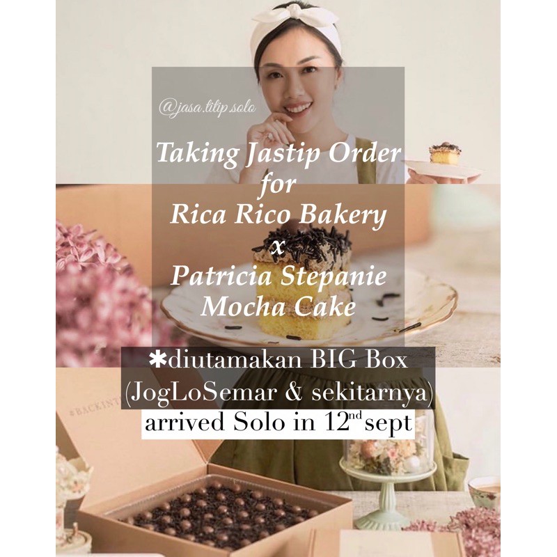 on booked by ci Ratna. Thx Rica Rico Bakery Mocha Cake Bika Ambon bikambon