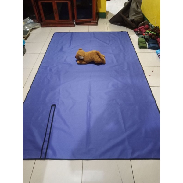RK Karpet lantai Karpet Piknik Tikar Lipat Tikar Piknik Polos Jumbo.