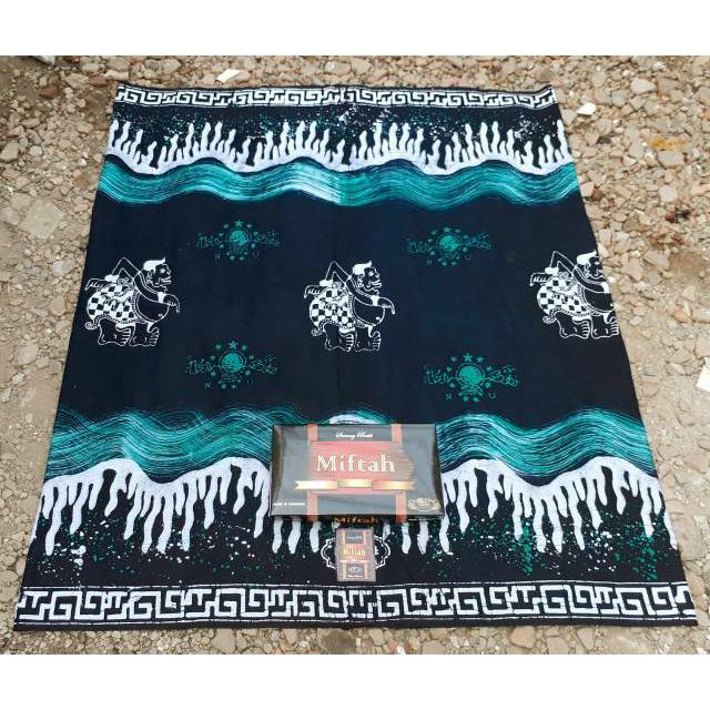 Sarung Batik Motif Wayang Semar / Sarung Batik NU / Sarung Batik Cap