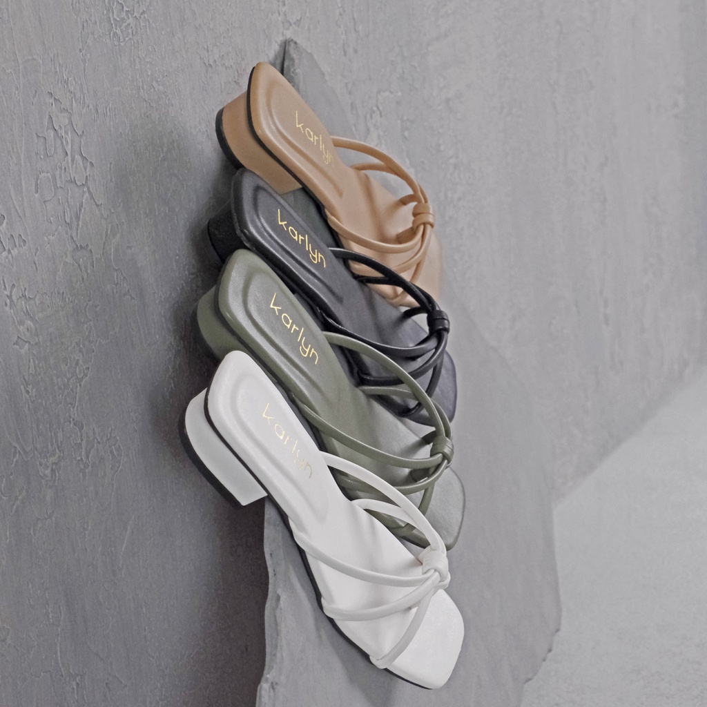 Karlyn Clara Sandal Heels Wanita 3cm