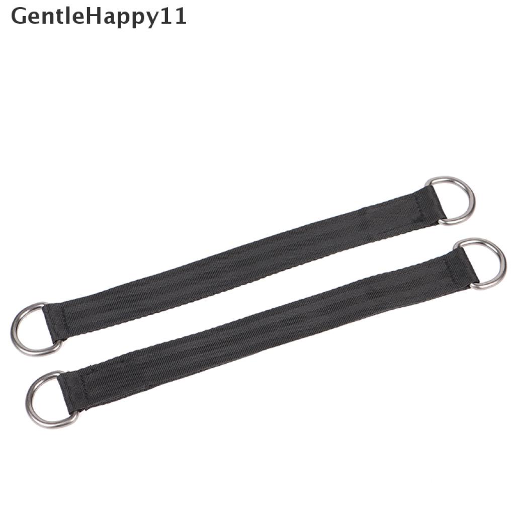 Gentlehappy 2Pcs Strap Gantung Pohon Ukuran 25cm Untuk Fitness