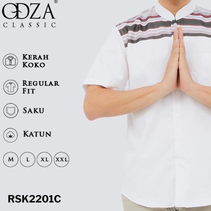 Baju Koko , Pakaian Muslim Pria ,Baju Muslim Merk Odza Zsk20215A