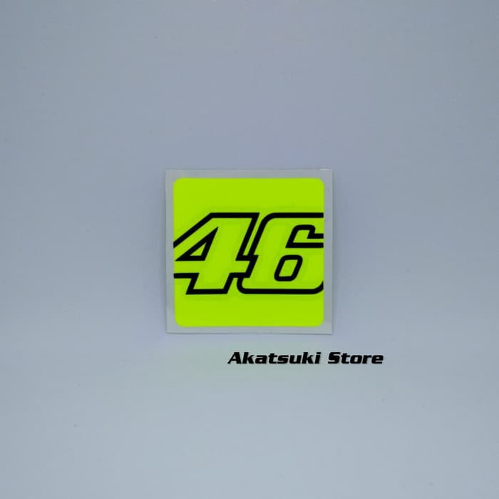 Sticker Stiker 46 Kotak Rossi motogp