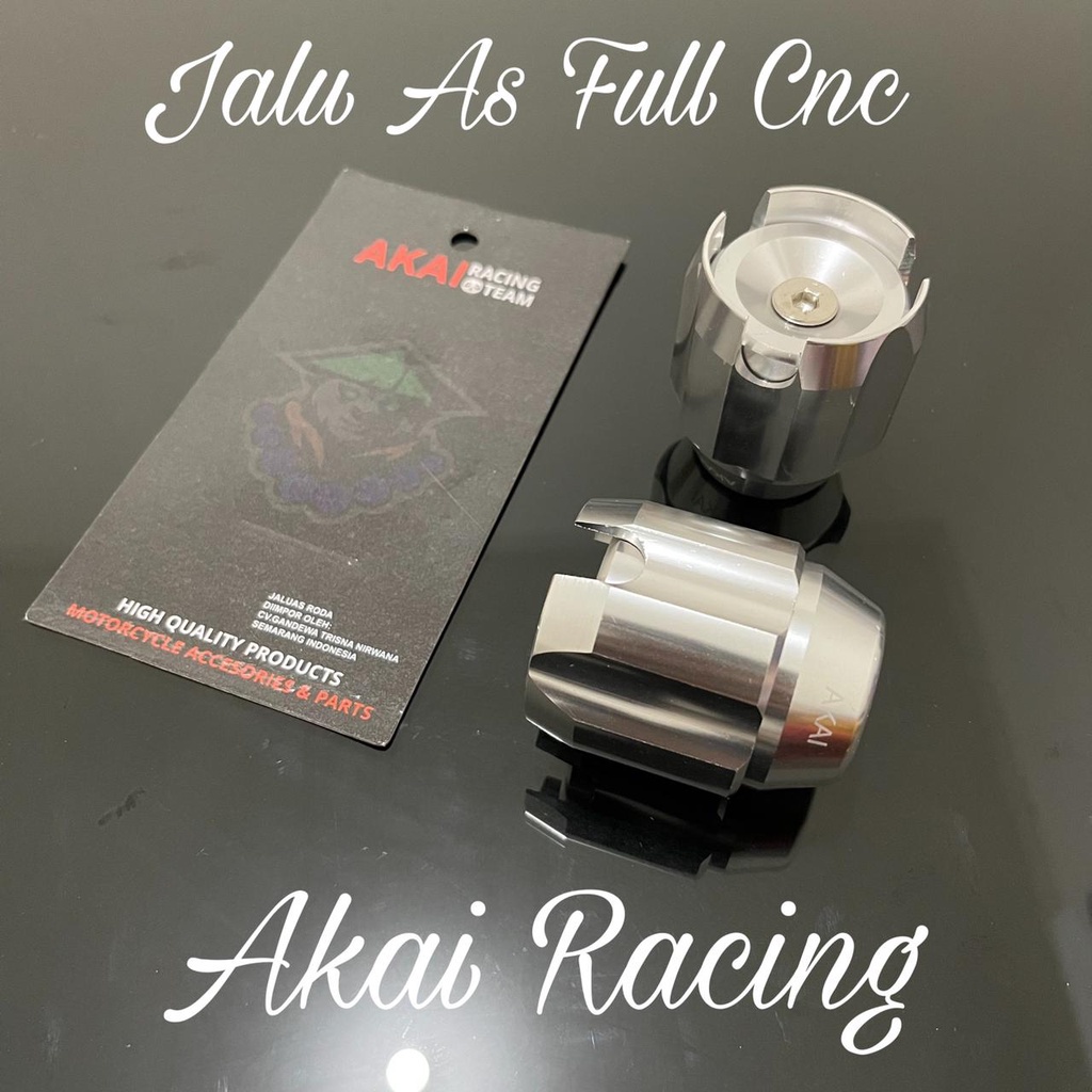 Jalu As Roda Cocok Buat Roda Depan &amp; Roda Belakang Bahan Full Cnc Universal Semua Motor