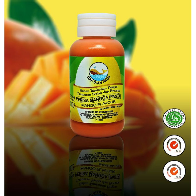 

Perisa Mangga Pasta Mango Flavor Cap Ilan Paus 50 ml (6 pcs)