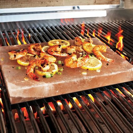 Himalayan Salt Plate Block Grilling BBQ Serving Platter Alas Garam Himalaya 20x20x2.5 cm