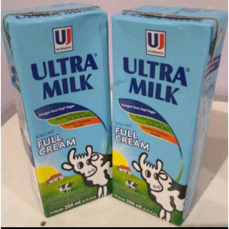 

susu ultra kemasan / 200ml halall