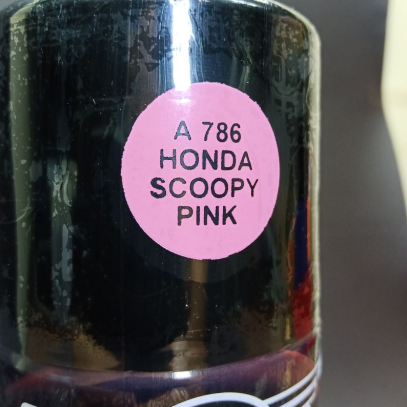 pilox pilok 300ml pink honda scoopy colourman rj london cat semprot spray paint tahan bensin anti retak cepat kering