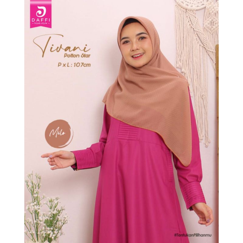 SEGI4 TIVANI Hijab Ori By Daffi