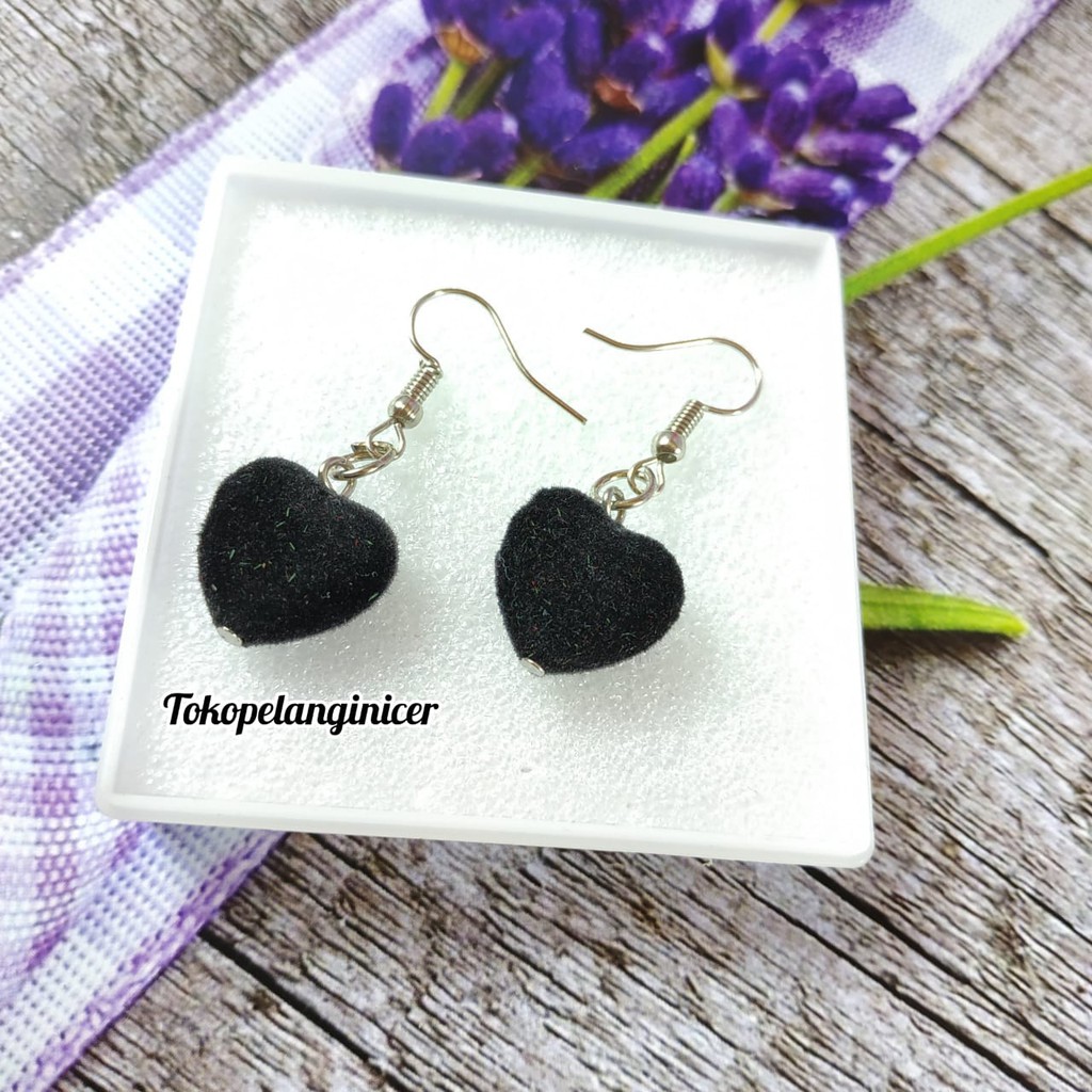 Anting lucu kekinian anting cantik unik Murah LOVE By Tokopelanginicer