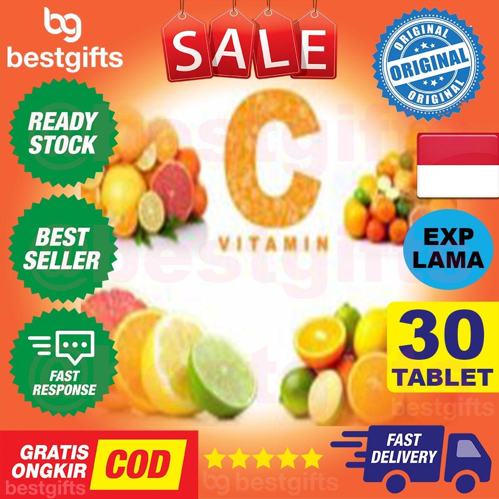 NUTRACARE VITAMIN C TIME RELASE DAYA TAHAN TUBUH 1000 MG - 30 TABLET