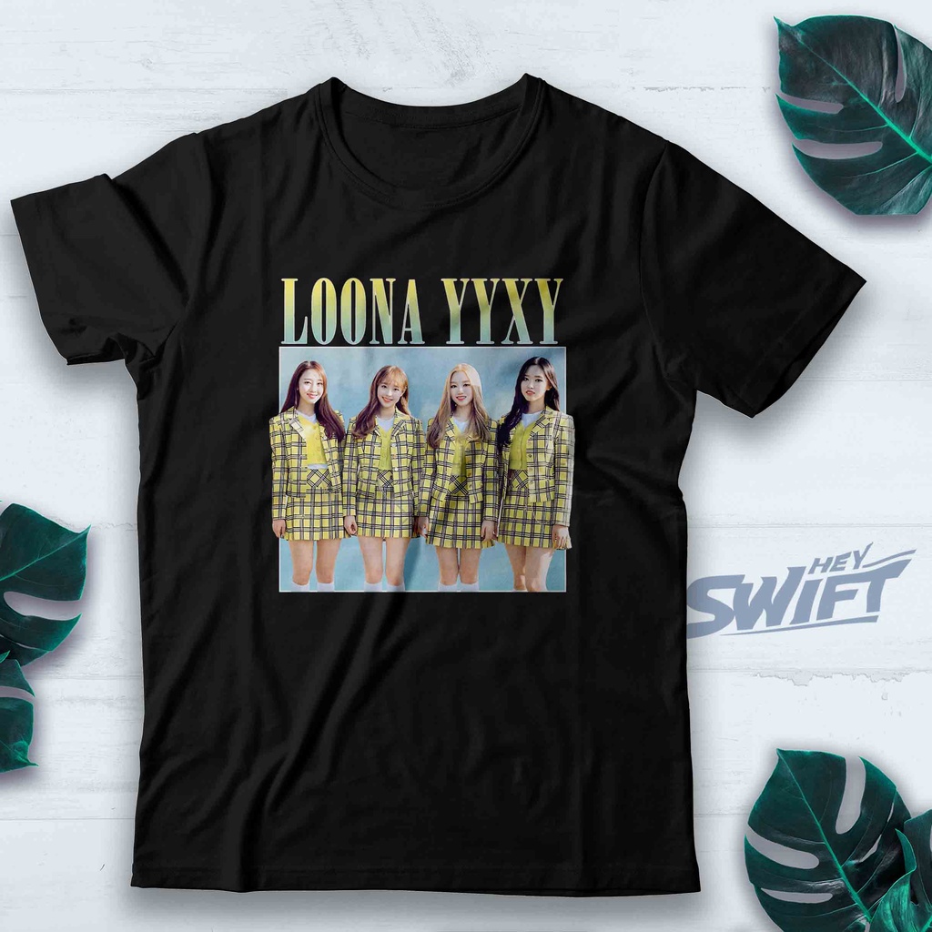 KAOS LOONA yyxy KPOP TSHIRT BAJU DISTRO