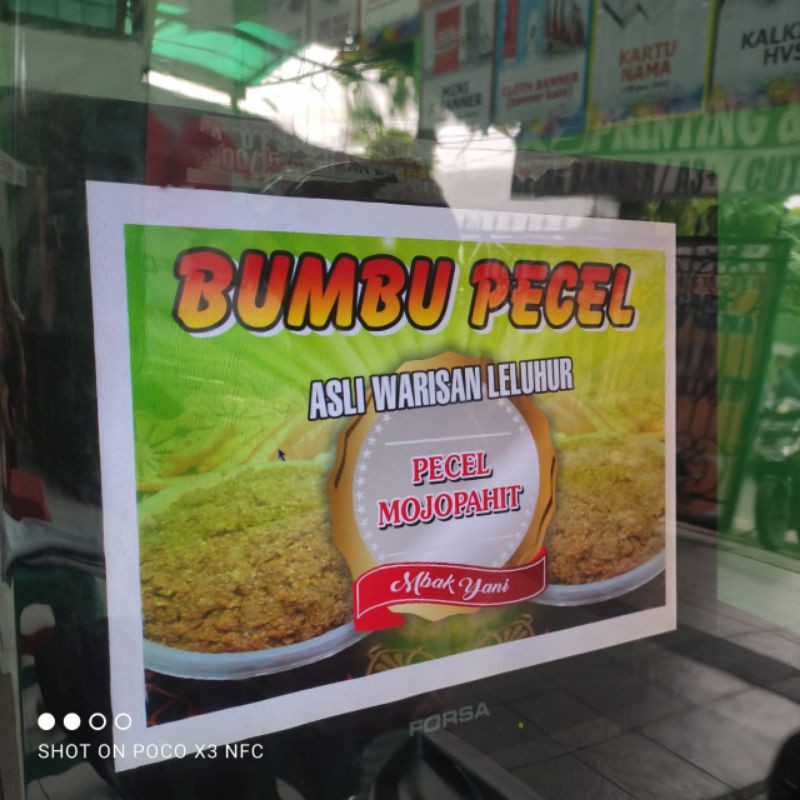 

bumbu pecel warisan leluhur