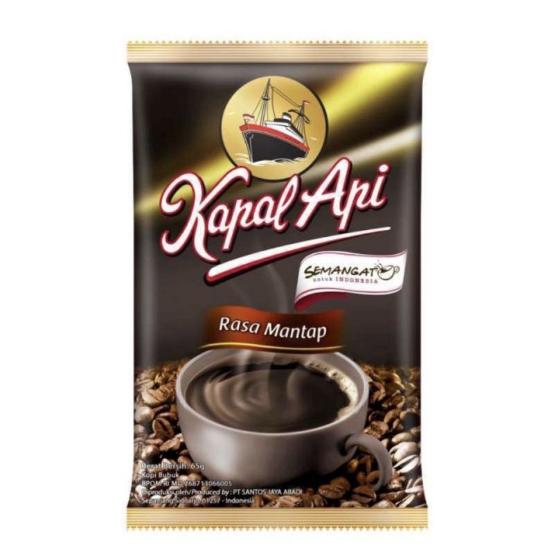 Kopi kapal api special 65g / kopi kapal api rasa mantap 65gr