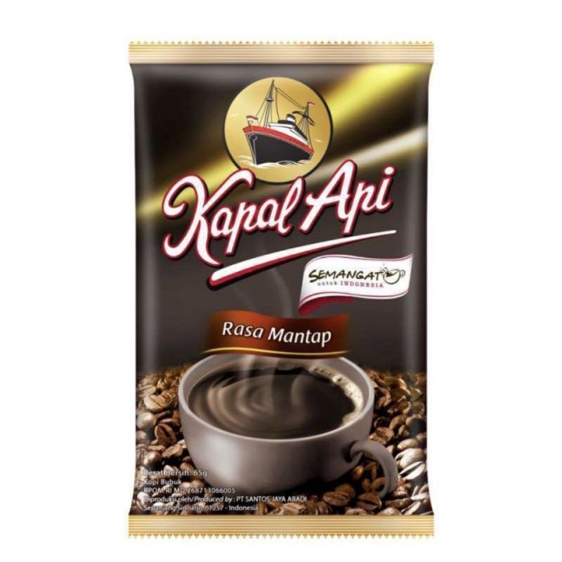 Kopi kapal api special 65g / kopi kapal api rasa mantap 65gr