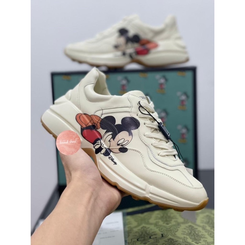 Sepatu Women’s Disney x Gucci Rhyton Sneaker Original Free Paperbag & Sertifikat