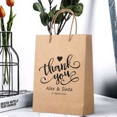 

Paperbag size 10×5×13 cm, Custom Souvenir, Kado, Seminar, dll