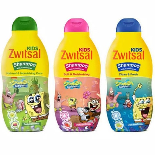 ❄️MATCHA❄️ ZWITSAL KIDS SHAMPOO - BABY SHAMPOO NATURAL ALOEVERA KEMIRI ORIGINAL