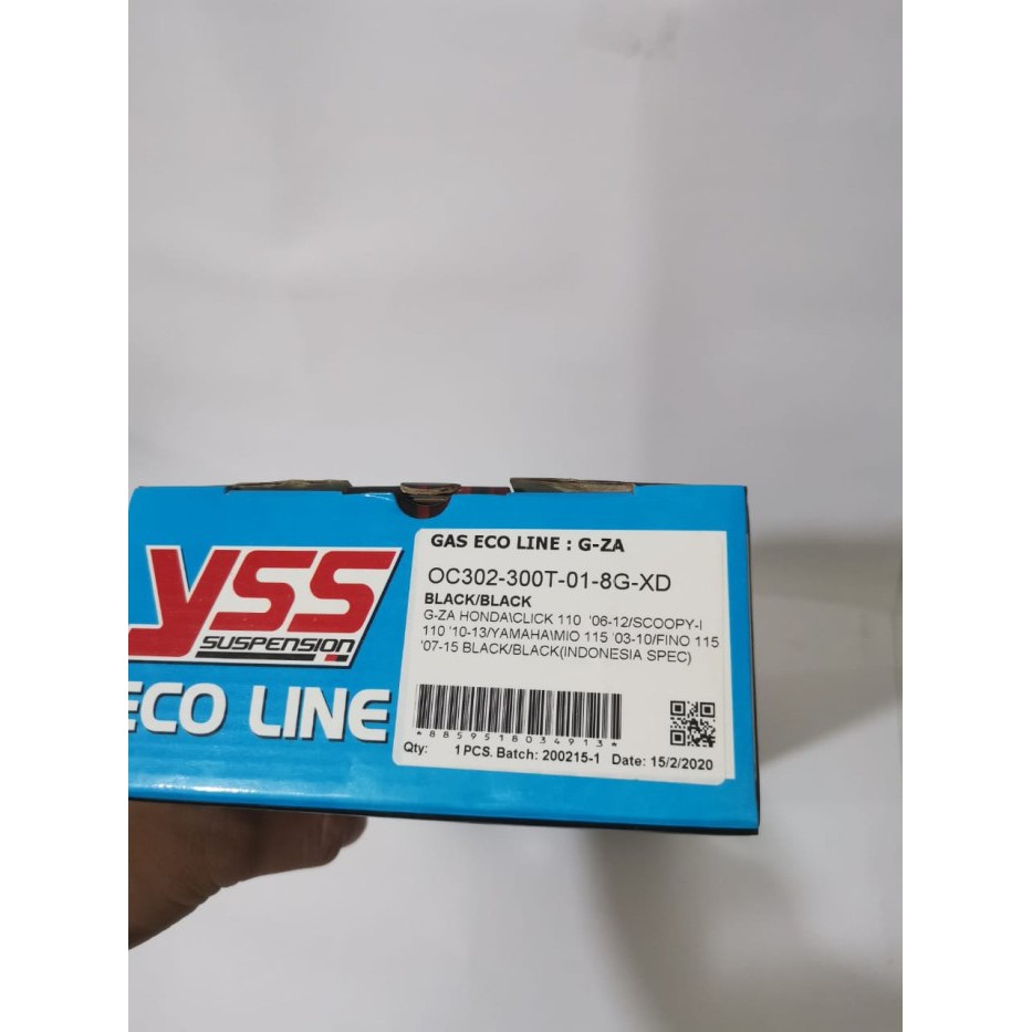 Shockbreaker Yss Tabung Mio Xeon Fino Soul Mio M3 Mio Gt Gza Series lestaristristri