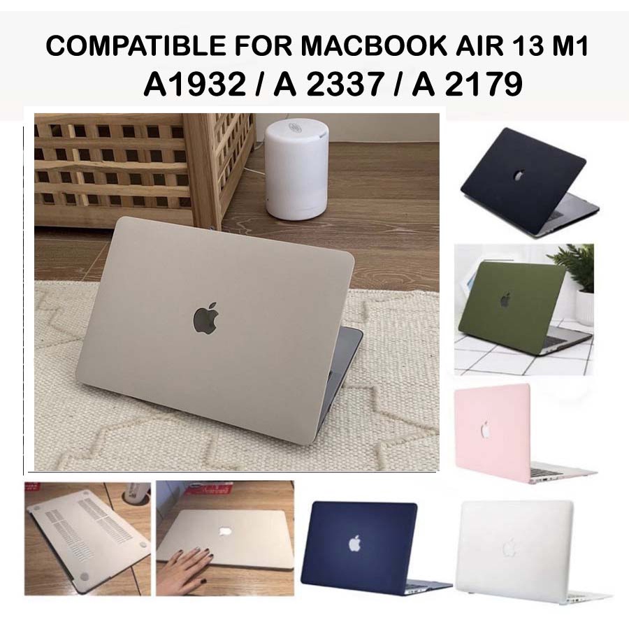 Casing Cover Matte Hardcase Macbook Air Retina Display13 inch M1 A1932/2179/2337