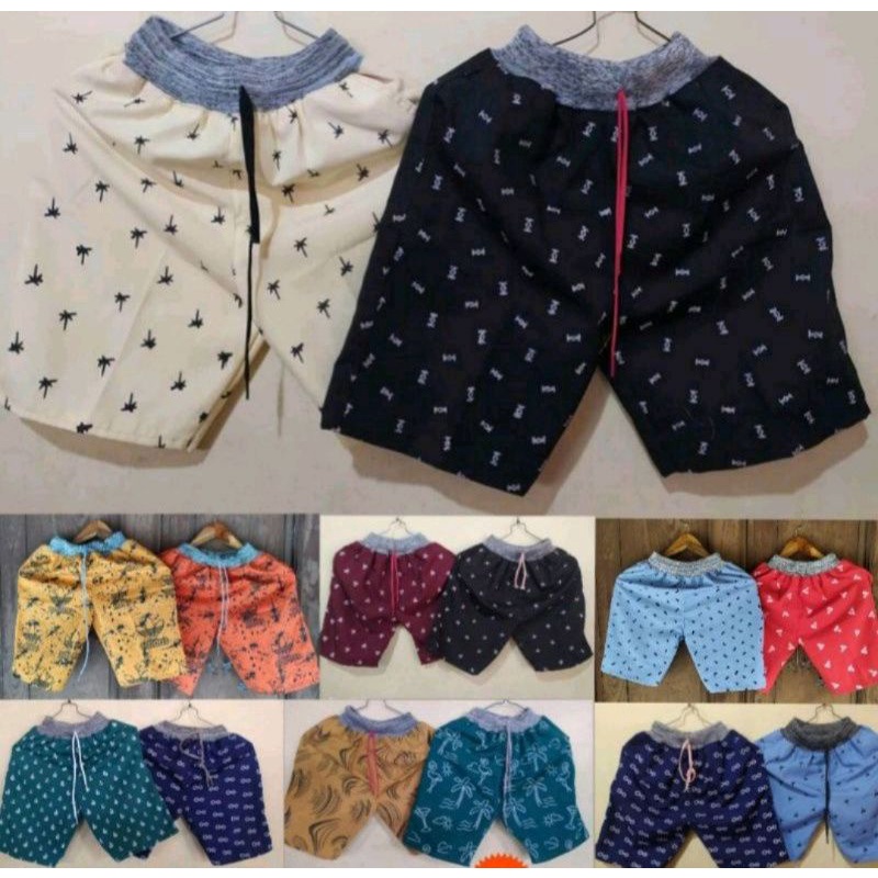 Celana Pendek Motif Anak-anak Terbaru Premium Good Quality