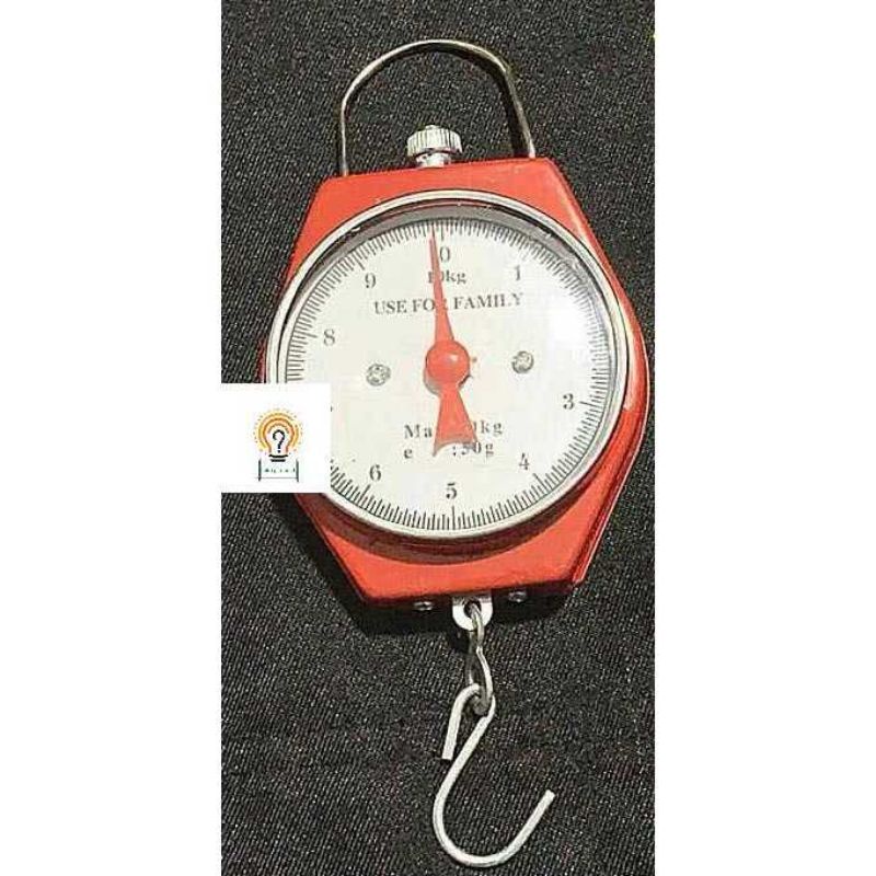 Timbangan Gantung Manual 10KG Hanging Scale Timbangan Travel body Besi