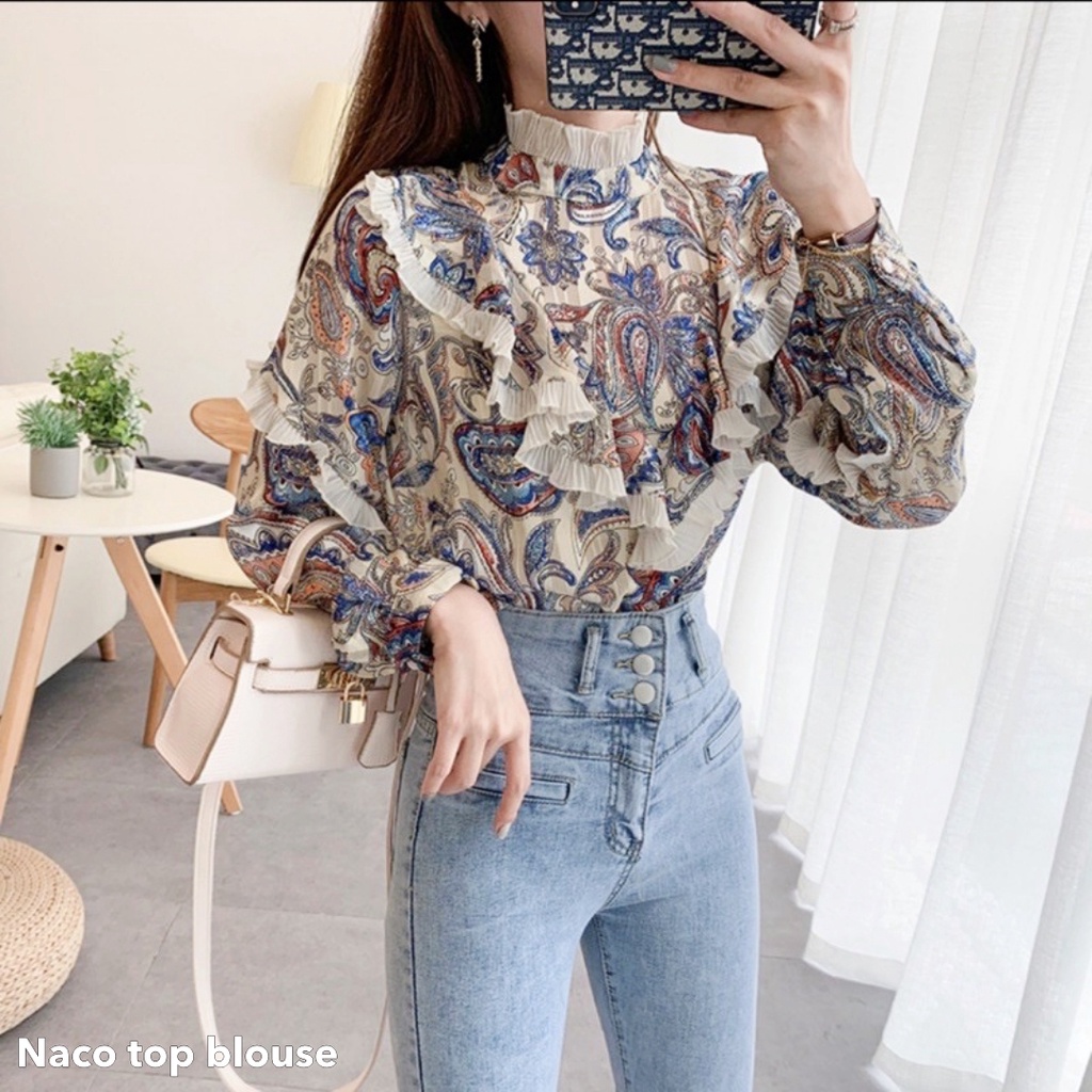 Naco top blouse -Thejanclothes