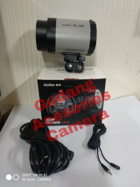 Lampu studio GODOX K160 K-160 abu abu