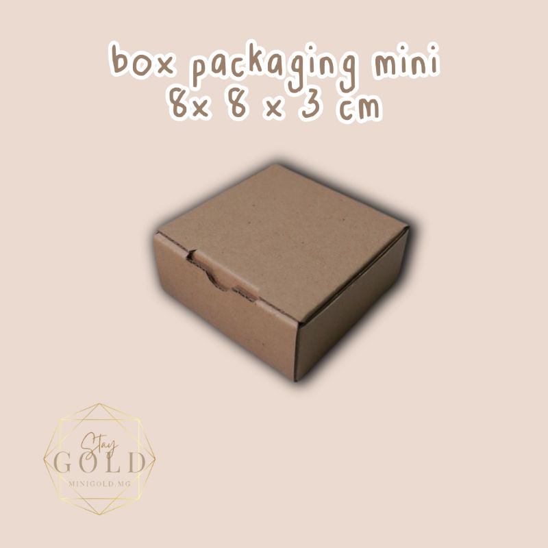 Kardus packing kecil online shop (olshop) uk 8x8x3 | kardus mini| box packing olshop mini |box  mini-5 box